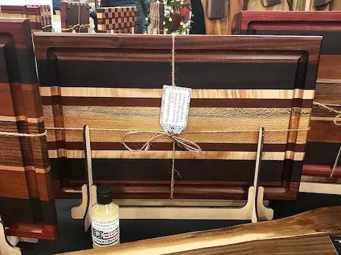 Handcrafted cutting boards ready to ship